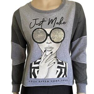 Orly Loose Fit Just Make Your Dreams Come True Top S​​​​​​​